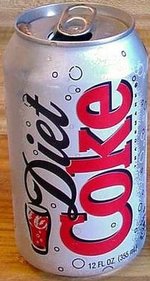 Uma lata de Diet Coke