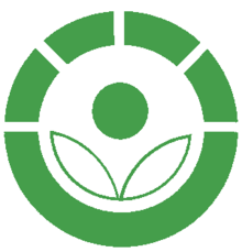 O logotipo radura, usado para mostrar um alimento foi tratado com radiação
