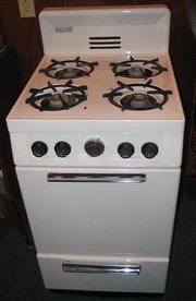 Muitos fogões usar gás natural para fornecer calor.