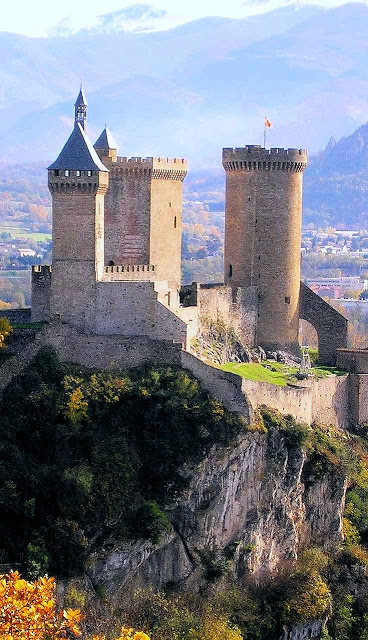 Castelo dos condes de Foix, nos Pirineus franceses