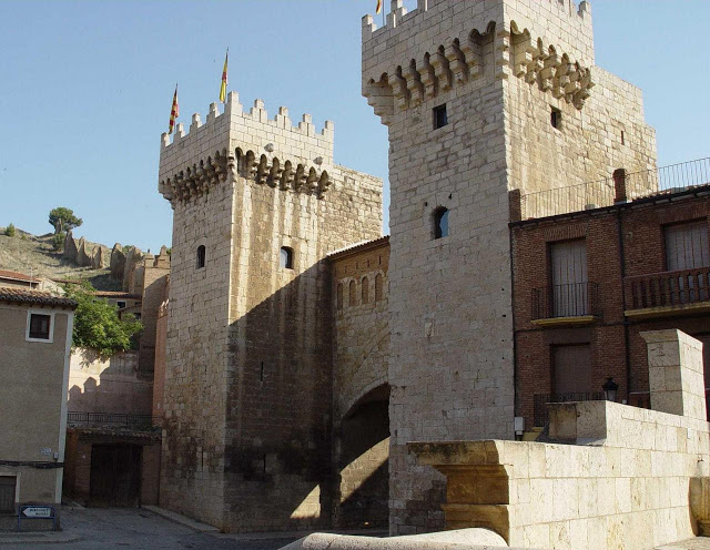 Castelo de Daroca. Castela, Espanha.