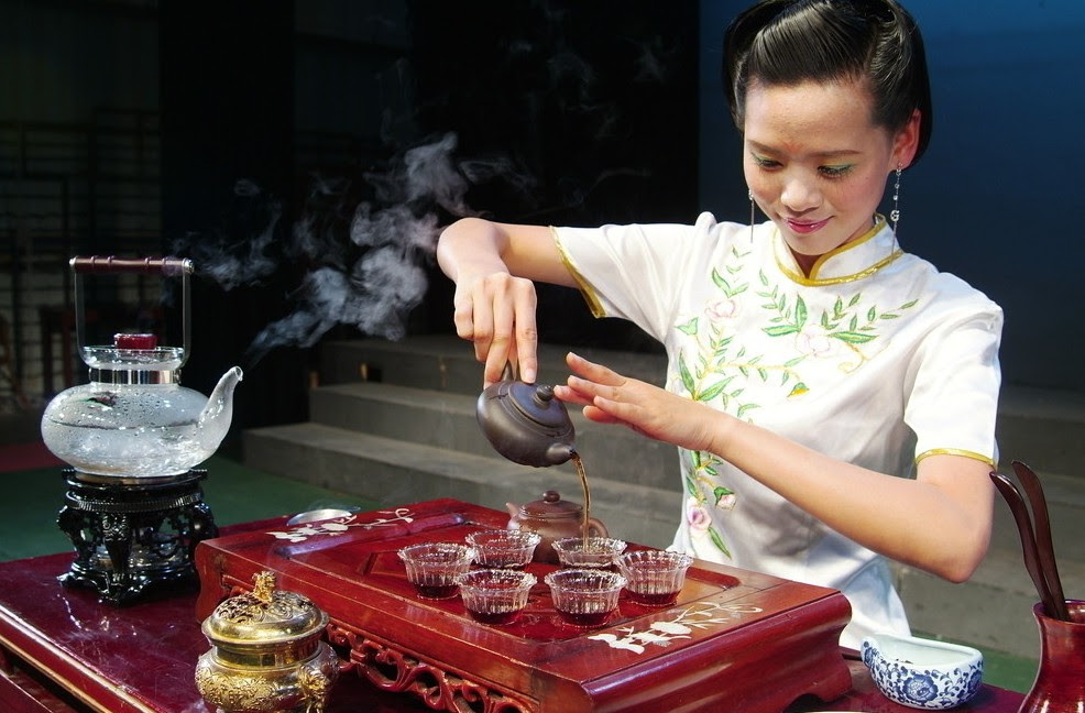 A importância do chá na China