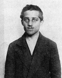 Gavrilo Princip integrante da organização Mão Negra e responsável pelo assassinato de Sarajevo, crime que motivou o início da I Guerra Mundial.