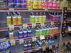 Refrigerantes em um supermercado Virginia