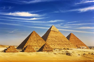 Curiosidades sobre as sete Maravilhas do Mundo Antigo: Pirâmides de Gizé