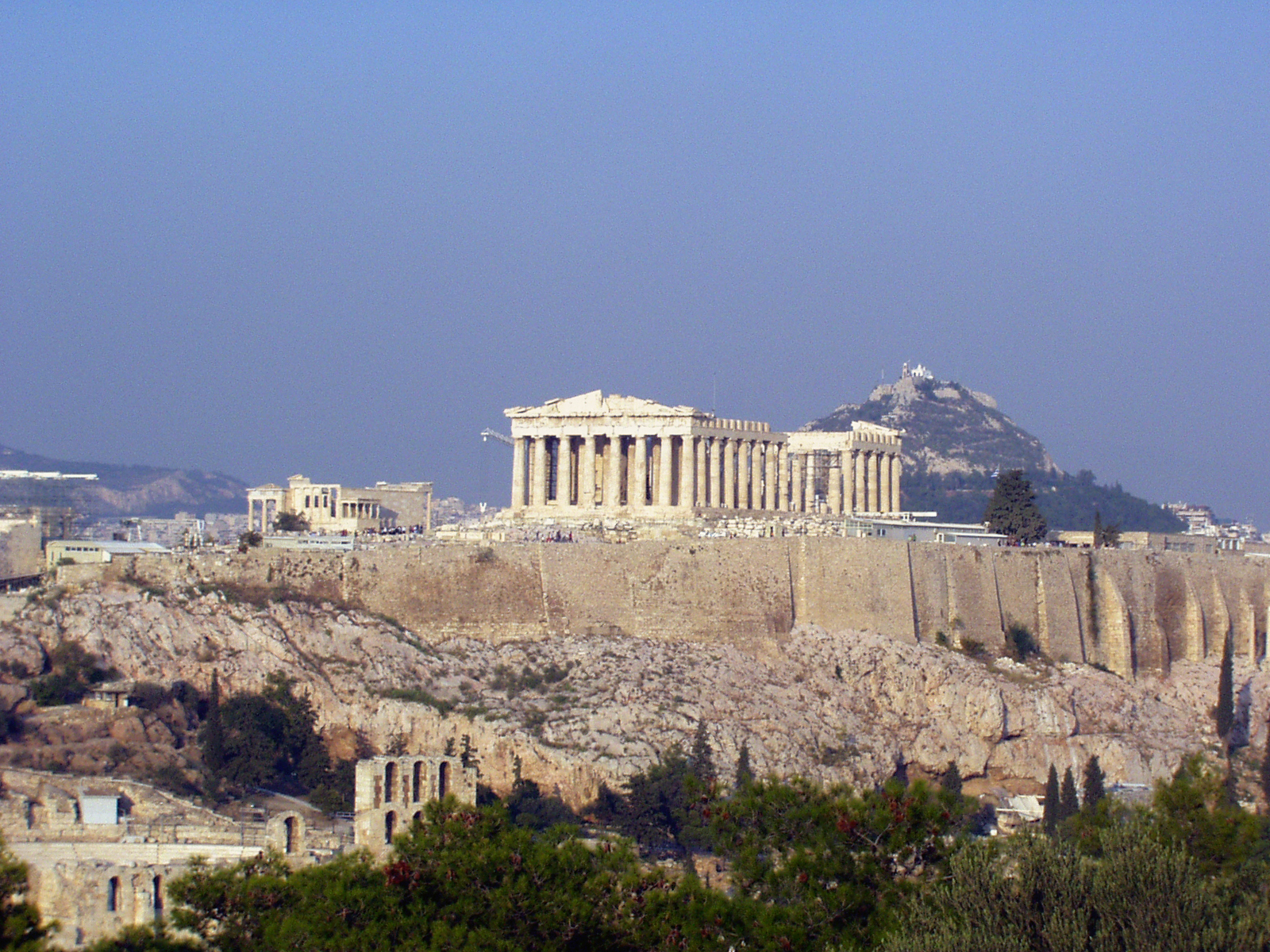 A Acrópole De Atenas é Um Patrimônio Da Humanidade Título Conferido Pela Unesco 8219