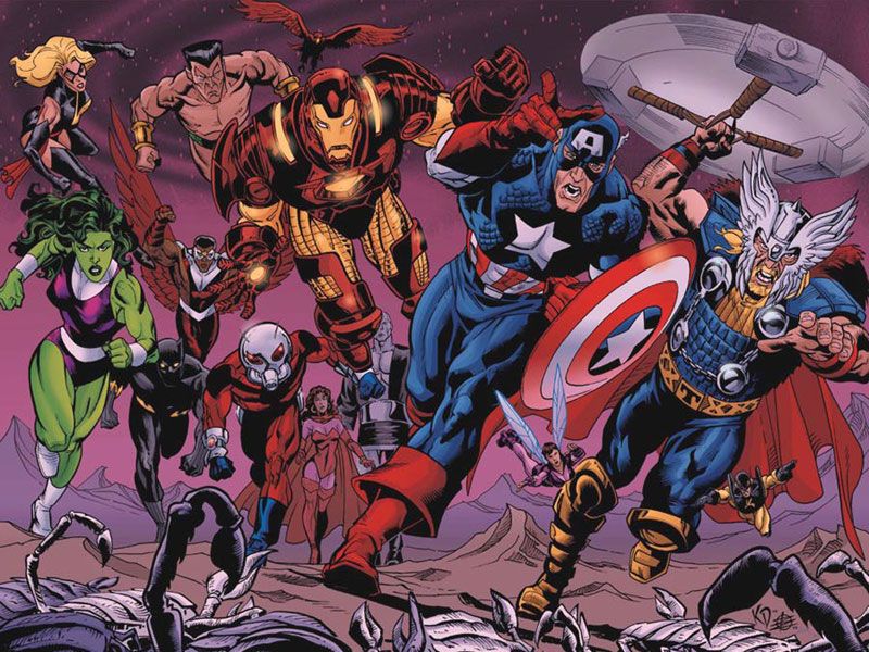 avengers ms marvel namor iron man captain america thor yellow jacket wasp scarlet witch antman black panther condor she hulk Avengers   Ms Marvel, Namor, iron man, captain america, thor, yellow jacket, wasp, scarlet witch, antman, black panther, condor, she hulk