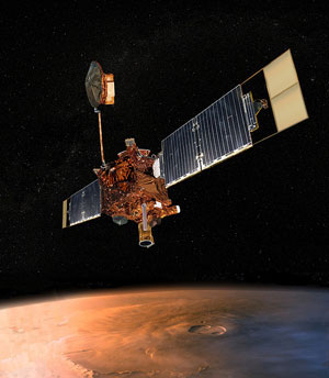 A sonda da NASA - Mars Global Surveyor