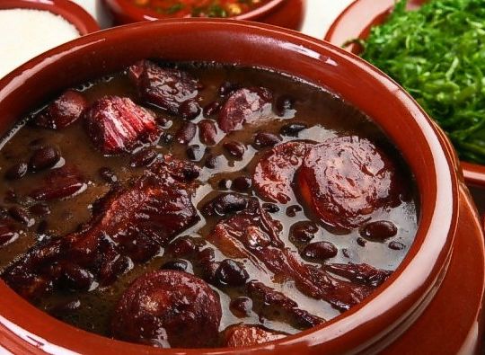 Feijoada supostamente brasileira